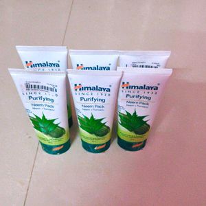 COMBO OF 6 Himalaya Purifying Neem Pack Face Mask