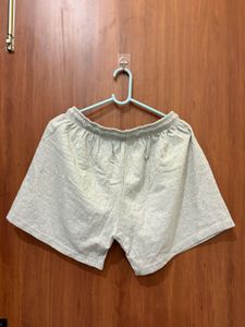 3 of Relaxed-Fit Casual Shorts with Smiley Pr