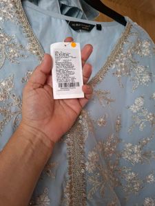 Melange kurta set top and bottom included