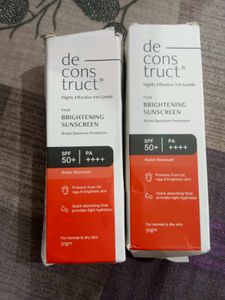 Deconstruct Brightening Sunscreen SPF 50+
