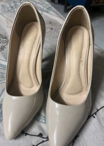 Classic Nude Pointed Toe Stilettos