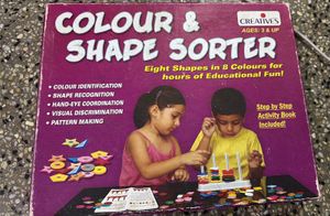 Preloved kids shape and color sorter game