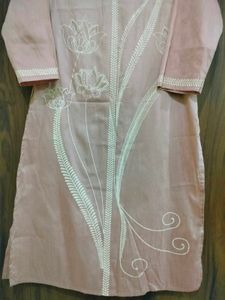 Elegant Floral Print Kurta