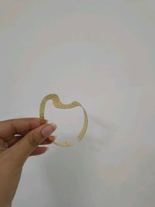 Unique Hammered Wave Cuff Bracelet