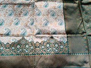 new silk blend saree