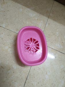 Pink Flower Soap Dish