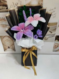 Handmade Pipe Cleaner Flower Bouquet