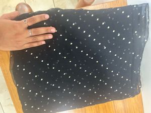 BLACK PARTYWEAR SAREE