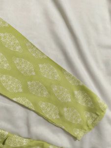 Light Green Printed Kurta