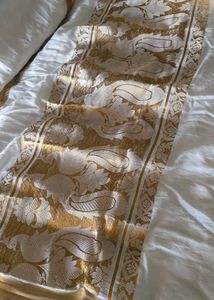 Cotton Kasavu kerala style Saree