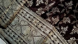Elegant pure Banarasi Silk Saree