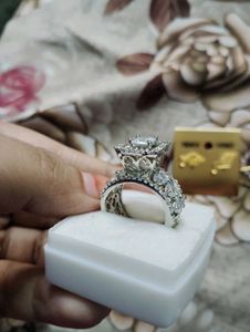 Stunning Diamond Look Ring Set