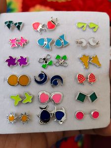 Combo Any 3 Plastic Very Small Earring For Baby