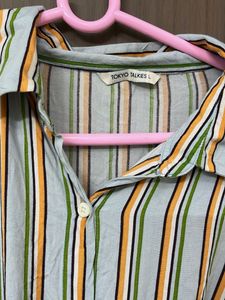 Tokyo Talkies Branded Cotton Dress For L