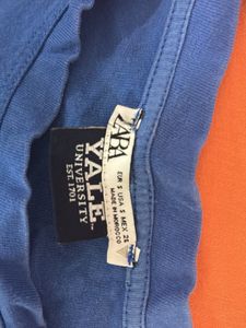 Limited edition, Yale And Zara Blue T-shirt