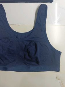 Cute Floral &amp; Navy Sports Bras (Set of 2)