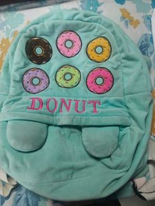 Cute Donut Plush Backpack