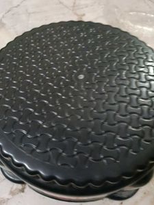 Sturdy Black Plastic Stool