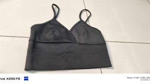 Stylish Black Crop Top