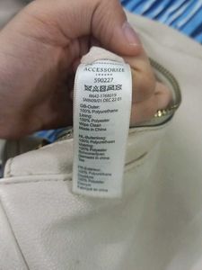 Stylish Cream Hobo Bag