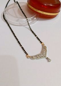 New Black Stones-Studded Mangalsutra