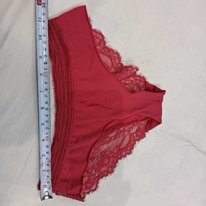 Red Lace🪔 Trim Briefs