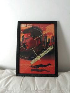 Mission Impossible A4 Framed Poster
