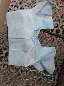 Elegant Light Blue Blouse
