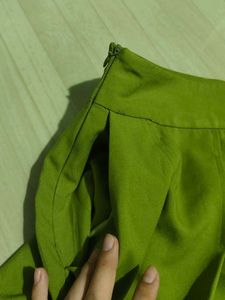 Chic Pleated A-Line Skirt
