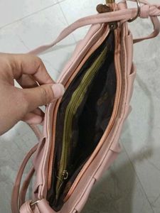 Peach Shoulder Bag
