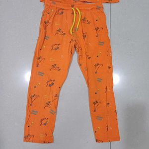 Kids KB Teamspirit Orange Sleepwear Set