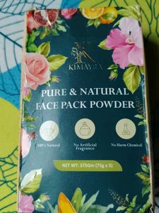 kimayra pure and natural face pack powder
