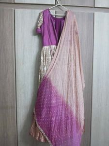 Beautiful EthnicGown 3pcset fixed price with can