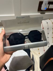 Stylish Black Hexagonal Sunglasses