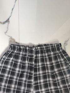 Checkered Casual Pants