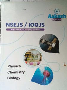 Aakash + BYJU'S NSEJS/IOQJS Book for Class IX &amp; X