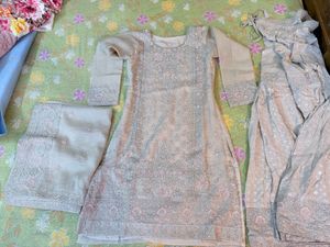 Elegant Embroidered Kurta Set