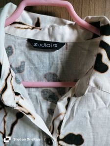 Chic Floral Print Tunic Top