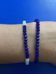 Pair Of Crystal Beads Bracelet