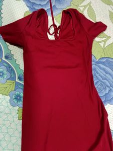 Sexy Fishtail Square Neck with backless Maxi Dres