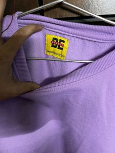 Purple Brand New Sweatshirt Pullover