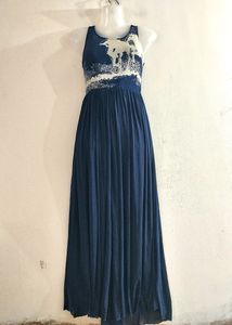Boho Maxi Dress with Horse Print