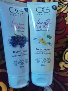 CG Beauty Lavender Dream & Vanilla Bliss Body Loti