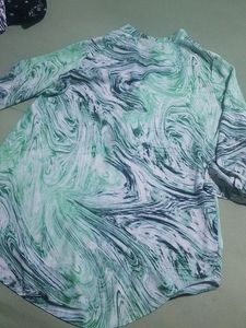 Green high low top