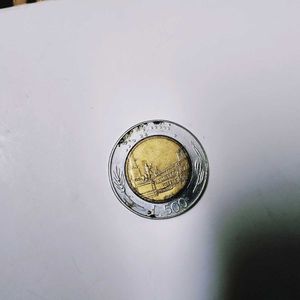 Italy 500 Lire 1990 Coin