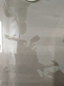 grey shower curtain