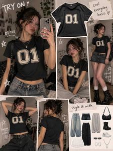 Y2K SNATCHED FITTED Cool Graphic T-Shirt