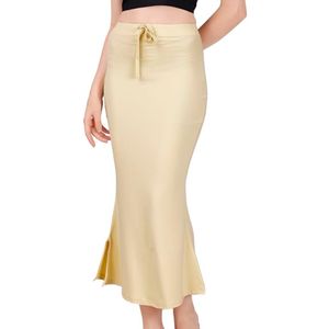 Elegant Beige Saree Petticoat