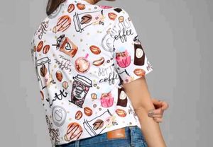 Coffee Graphic Print T-Shirt