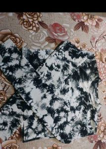 Trendy Tie-Dye Crop Top